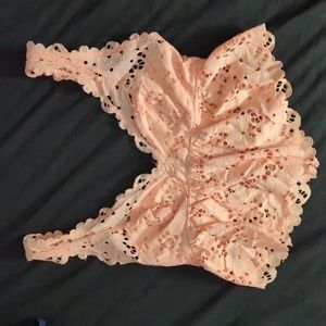 Aerie Light Pink Lace Bralette *Never Worn* Size Small